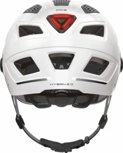 Abus Hyban 2.0 ACE E-bike Helm - Wit -Gelukkig Sporten 1120 900 abus hyban 2.0 ace polar white 1 1