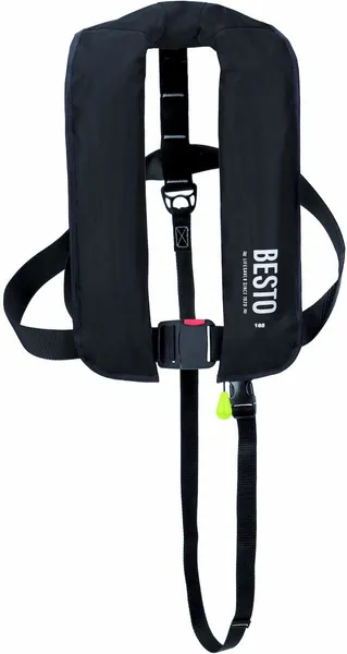 Besto 165N Zwart Reddingsvest 1 Besto 165N Zwart Reddingsvest