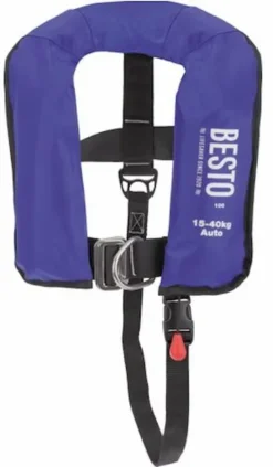 Besto Inflatable 100N Blauw Reddingsvest Kind