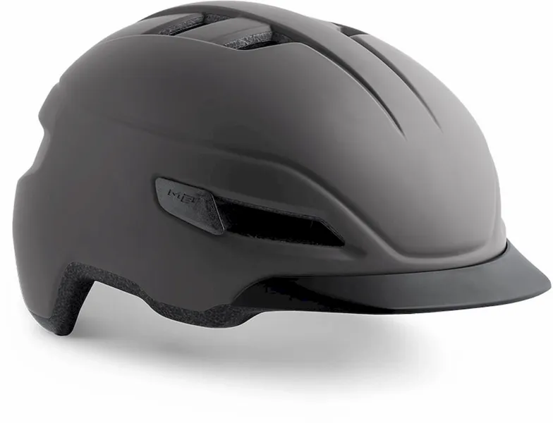 MET Corso E-bike Helm - Donkergrijs 2 MET Corso E-bike Helm - Donkergrijs - Afbeelding 2