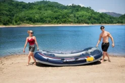 Bestway Hydro Force Treck X3 Opblaasboot Set -Gelukkig Sporten 1266 1900 bw61110 21 88in rx 4000 raft set 3