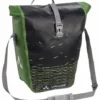 Vaude Aqua Back Print Enkele Fietstas - 24 Liter - Zwart/Groen