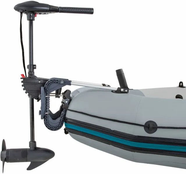 Intex 40LBS 12V Elektrische Buitenboordmotor 1 Intex 40LBS 12V Elektrische Buitenboordmotor