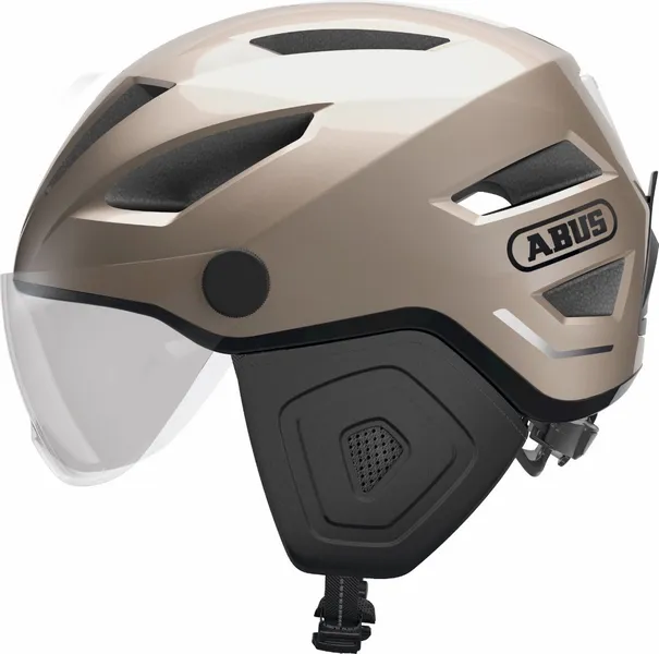 Abus Pedelec 2.0 ACE Speed Pedelec Helm - Champagne Goud 4 Abus Pedelec 2.0 ACE Speed Pedelec Helm - Champagne Goud - Afbeelding 4