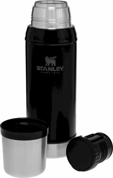 Stanley The Legendary Classic Thermosfles - 750 Ml - Mat Zwart 2 Stanley The Legendary Classic Thermosfles - 750 Ml - Mat Zwart - Afbeelding 2