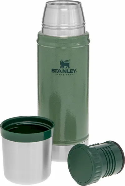 Stanley The Legendary Classic Thermosfles - 470 Ml - Donkergroen 2 Stanley The Legendary Classic Thermosfles - 470 Ml - Donkergroen - Afbeelding 2