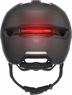Abus HUD-Y E-bike Helm - Velvet Zwart -Gelukkig Sporten 1900 1435 91979 hud y velvet black rear cmyk