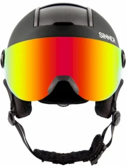 Sinner Bullit Visor Skihelm Met Vizier - Zwart - Rode Lens 12 Sinner Bullit Visor Skihelm Met Vizier - Zwart - Rode Lens -Gelukkig Sporten 1900 1447 bullitvisor matzwart 3