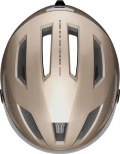 Abus Pedelec 2.0 ACE Speed Pedelec Helm - Champagne Goud 16 Abus Pedelec 2.0 ACE Speed Pedelec Helm - Champagne Goud -Gelukkig Sporten 1900 1479 91913 pedelec 2.0 ace champagne gold top cmyk 1