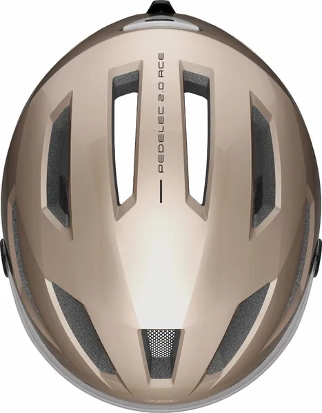 Abus Pedelec 2.0 ACE Speed Pedelec Helm - Champagne Goud 5 Abus Pedelec 2.0 ACE Speed Pedelec Helm - Champagne Goud - Afbeelding 5