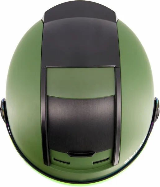 Sinner Bullit Visor Skihelm Met Vizier - Groen - Rode Lens 5 Sinner Bullit Visor Skihelm Met Vizier - Groen - Rode Lens - Afbeelding 5