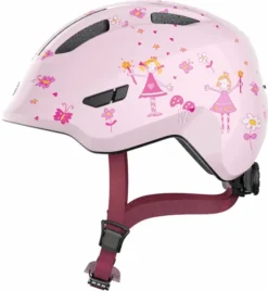 Abus Smiley 3.0 Kinderfietshelm - Rose Princess