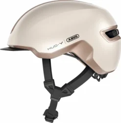 Abus HUD-Y E-bike Helm - Champagne Goud -Gelukkig Sporten 1900 1873 91984 hud y champagne gold side cmyk 1