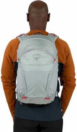 Osprey Hikelite Wandelrugzak - 26 Liter - Zilver -Gelukkig Sporten 1900 1900 0039 hikelite 26l s23 onbody6 silverlining 10004802