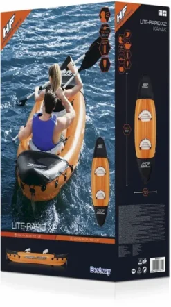 Hydro Force Lite - Rapid X2 Opblaasbare Kajak - 2 Personen -Gelukkig Sporten 1900 1900 bw65077 21 10ft10in oceana sup 8