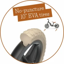 Chillafish Charlie Loopfiets - Zwart -Gelukkig Sporten 1900 1900 hfs cpch01bla eva tires