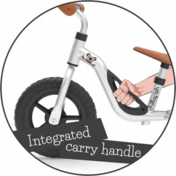 Chillafish Charlie Loopfiets - Zilver 14 Chillafish Charlie Loopfiets - Zilver -Gelukkig Sporten 1900 1900 hfs cpch01sil carry handle
