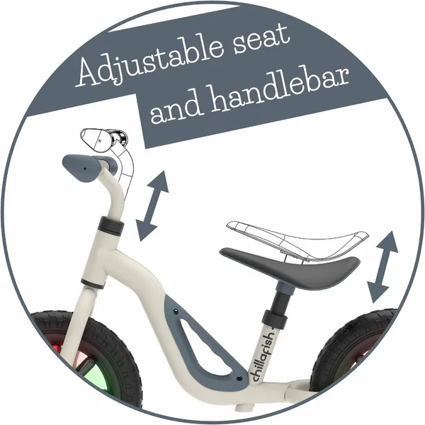 Chillafish Charlie Glow Loopfiets - Beige 5 Chillafish Charlie Glow Loopfiets - Beige - Afbeelding 5