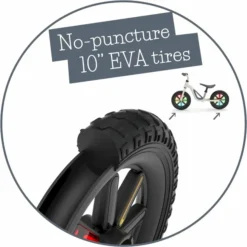 Chillafish Charlie Glow Loopfiets - Beige 15 Chillafish Charlie Glow Loopfiets - Beige -Gelukkig Sporten 1900 1900 hfs cpch02bei eva tires