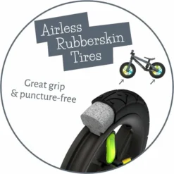 Chillafish BMXie GLOW Loopfiets - Zwart -Gelukkig Sporten 1900 1900 hfs cpmx04ant rs