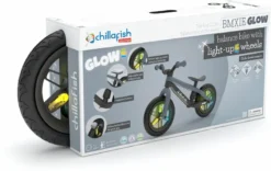 Chillafish BMXie GLOW Loopfiets - Zwart -Gelukkig Sporten 1900 1900 hss cpmx04ant pack