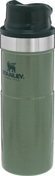 Stanley The Trigger-Action Travel Thermosfles - 470 Ml - Donkergroen 4 Stanley The Trigger-Action Travel Thermosfles - 470 Ml - Donkergroen - Afbeelding 4
