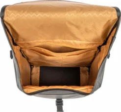 New Looxs Odense Enkele Fietstas - 17,5 Liter - Zwart -Gelukkig Sporten 222.501 odense single black detail