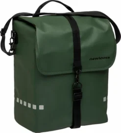 New Looxs Odense Enkele Fietstas - 17,5 Liter - Groen -Gelukkig Sporten 222.511 odense single green zijkant