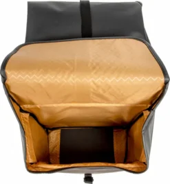 New Looxs Odense Dubbele Fietstas - 39 Liter - Zwart -Gelukkig Sporten 224.501 odense double black detail