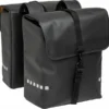 New Looxs Odense Dubbele Fietstas - 39 Liter - Zwart