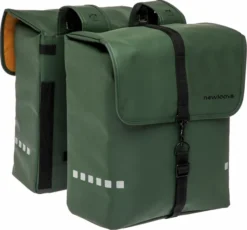 New Looxs Odense Dubbele Fietstas - 39 Liter - Groen