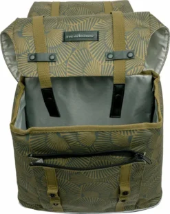 New Looxs Selo Alba Dubbele Fietstas - 34 Liter - Bruin -Gelukkig Sporten 292.441 alba double selo bronze detail 1