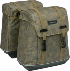 New Looxs Selo Alba Dubbele Fietstas - 34 Liter - Bruin