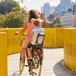 Urban Iki Junior Fietsstoeltje Achter - Zwart/Bruin -Gelukkig Sporten 4511890224286 5