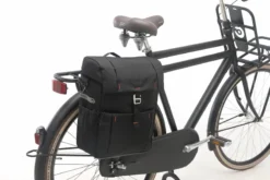 New Looxs Vigo Enkele Fietstas - 18,5 Liter - Zwart -Gelukkig Sporten 510.330 vigo single black 1 1