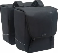New Looxs Nova Dubbele Fietstas - 32 Liter - Zwart
