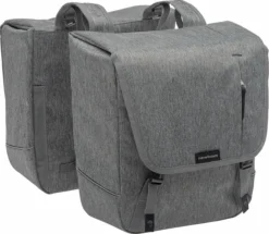 New Looxs Nova Dubbele Fietstas - 32 Liter - Grijs