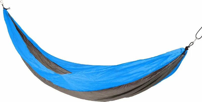 Bo-Camp Travel Hammock Hover 1 Persoons Reishangmat - Blauw/Grijs 1 Bo-Camp Travel Hammock Hover 1 Persoons Reishangmat - Blauw/Grijs
