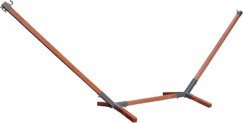 Bo-Camp Hangmat Standaard Hardhout - 1 Persoons 1 Bo-Camp Hangmat Standaard Hardhout - 1 Persoons