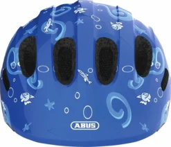 Abus Smiley 2.0 Kinderfietshelm - Blauw - Haai -Gelukkig Sporten 72575 smiley 2.0 blue sharky 2 3 resultaat