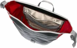 Vaude Aqua Back Print Enkele Fietstas - 24 Liter - Zwart/Rood -Gelukkig Sporten 747 1200 12804 031 d 1