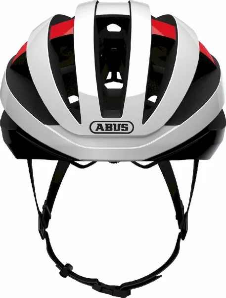 Abus Viantor Racefietshelm - Wit/Rood 3 Abus Viantor Racefietshelm - Wit/Rood - Afbeelding 3