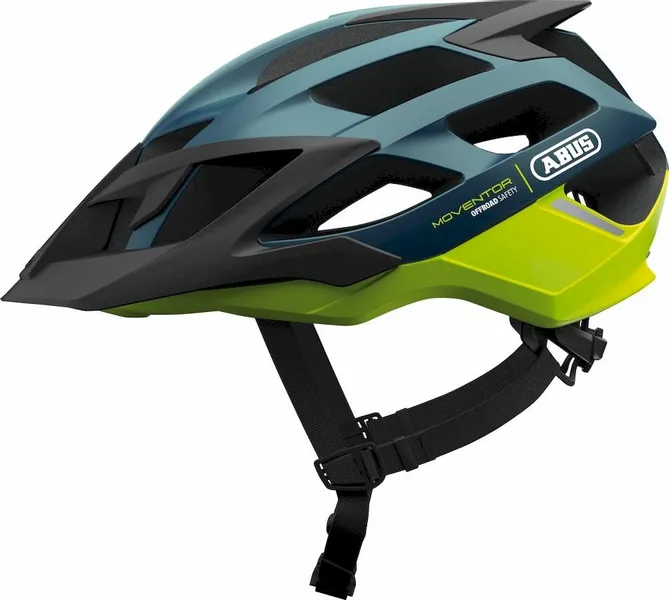 Abus Moventor MTB Helm - Donkerblauw/Groen 1 Abus Moventor MTB Helm - Donkerblauw/Groen