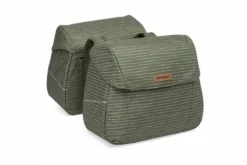 New Looxs Joli Dubbele Fietstas - 37 Liter - Groen