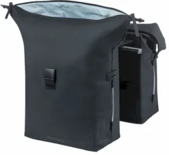 Basil SoHo MIK Dubbele Fietstas - 41 Liter - Zwart 9 Basil SoHo MIK Dubbele Fietstas - 41 Liter - Zwart -Gelukkig Sporten 801 1200 basil soho nordlicht mik dubbele fietstas 41 liter 4