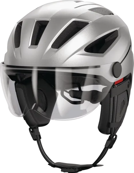 Abus Pedelec 2.0 ACE Speed Pedelec Helm - Zilver 3 Abus Pedelec 2.0 ACE Speed Pedelec Helm - Zilver - Afbeelding 3