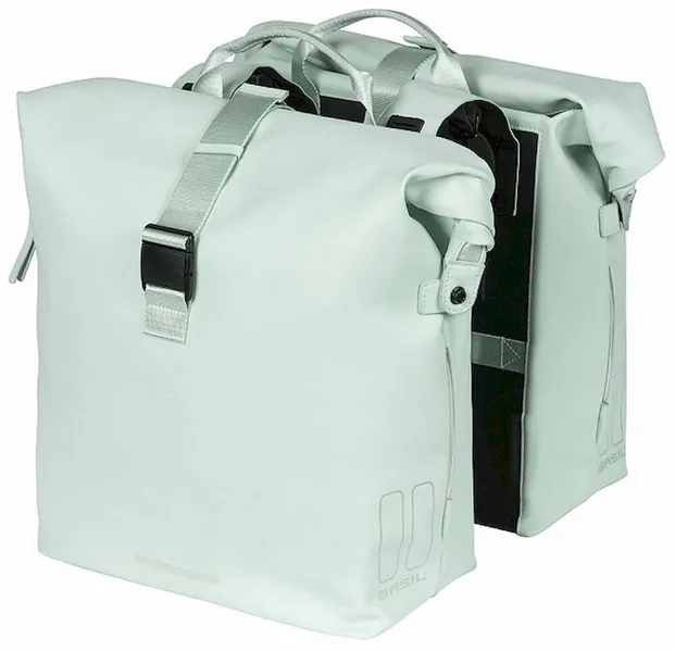 Basil SoHo Dubbele Fietstas - 41 Liter - Lichtgroen 1 Basil SoHo Dubbele Fietstas - 41 Liter - Lichtgroen