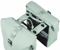 Basil SoHo MIK Dubbele Fietstas - 41 Liter - Lichtgroen -Gelukkig Sporten 826 1200 basil dubbele fietstas soho nordlicht mik 41l mint 3