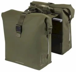 Basil SoHo MIK Dubbele Fietstas - 41 Liter - Donkergroen