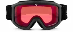 Sinner Duck Mountain Skibril Kind - Mat Zwart - Rode Lens -Gelukkig Sporten 840 1900 duckmountain zwart rodelens 2 1